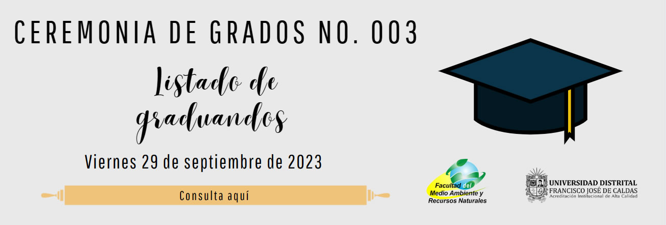  Listado de Graduandos