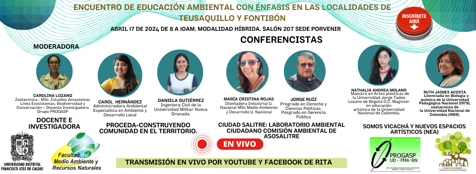 Conferencia: Encuentro de Educación Ambiental localidades Teusaquillo y Fontibón